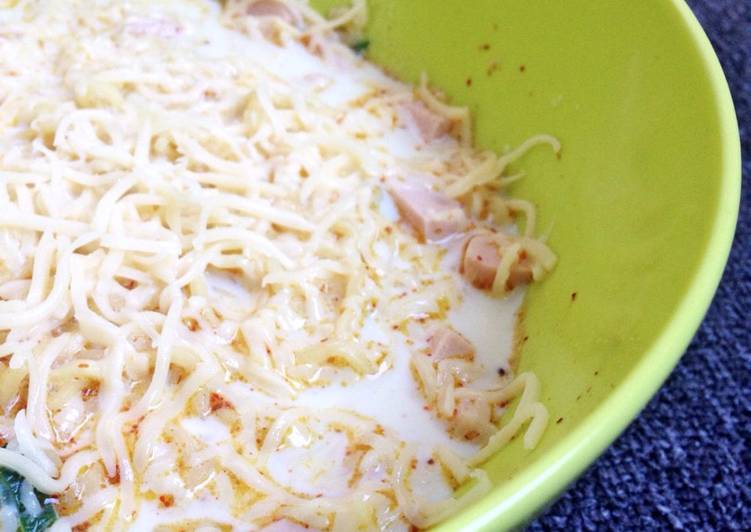 Resep Indomie Kuah Susu Yang Renyah