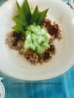 Foto resep 7. Es Bubur Sumsum Hijau