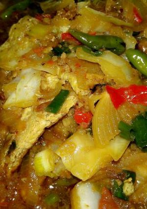 Foto resep Semur telur dadar