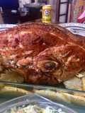 Pernil de porco suculento
