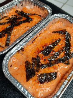 Foto resep Salmon Mentai Butter Rice Instant