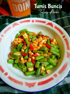 Foto resep Tumis Buncis Telur Asin
