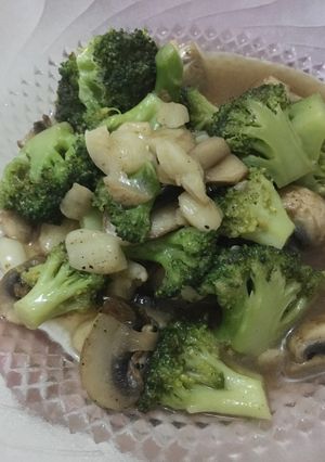 Foto resep Cah Brokoli Jamur