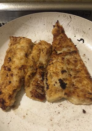 Una foto de Merluza a la romana