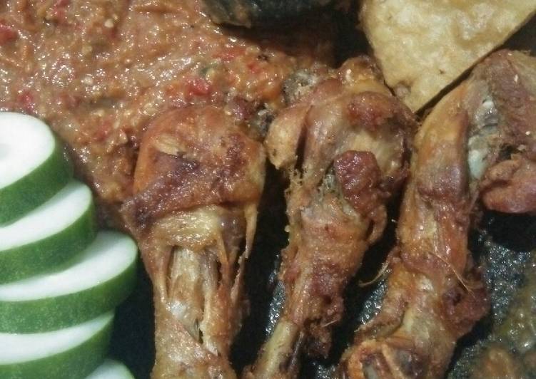 Resep Ayam goreng dan sambal ala ala lamongan, Sempurna