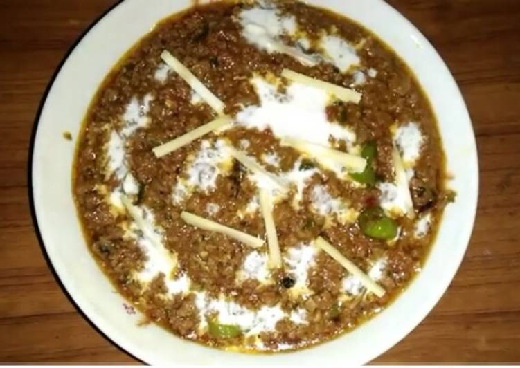 Steps to Make Any-night-of-the-week Shinwari Qeema | peshawari Qeema