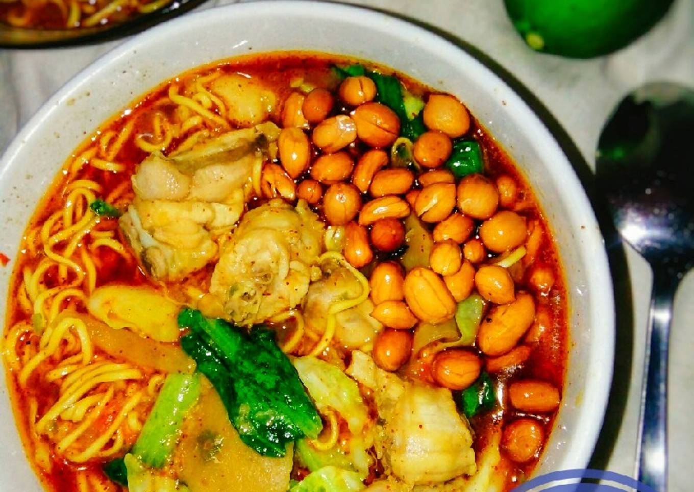 #seblak ayam mie bodong special