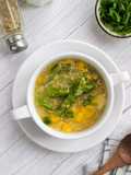41. Simple Asparagus Corn Soup