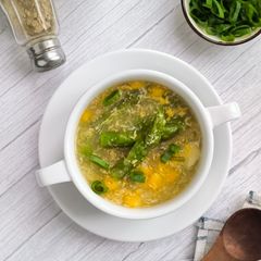 41. Simple Asparagus Corn Soup A picture of 41. Simple Asparagus Corn Soup.