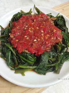 Foto resep Rujak Kangkung