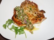 A picture of cilantro pork