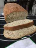 Ketobetic Loaf Bread / Roti Tawar Keto / Low Carb Bread - made with bread maker