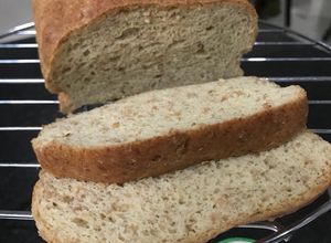 Foto resep Ketobetic Loaf Bread / Roti Tawar Keto / Low Carb Bread - made with bread maker