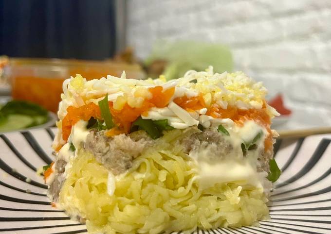 Мімоза з горбушею