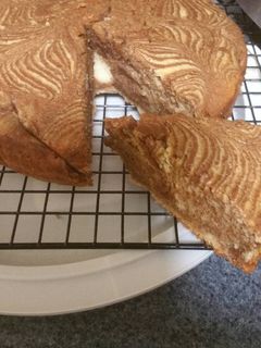 صورة لوصفة ماربل كيك.. Ziprh cake