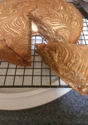 صورة لوصفة ماربل كيك.. Ziprh cake