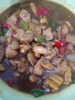 Foto resep Ayam paprika lada hitam