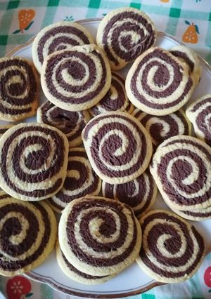 Csíkos keksz 🍪 recept fotója