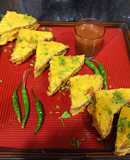 Pav Bhaji Bread Pakoda
