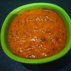 A picture of Bell Pepper Chutney.