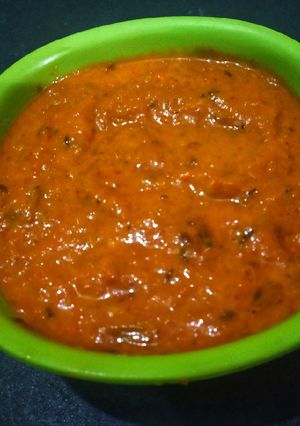 A picture of Bell Pepper Chutney.