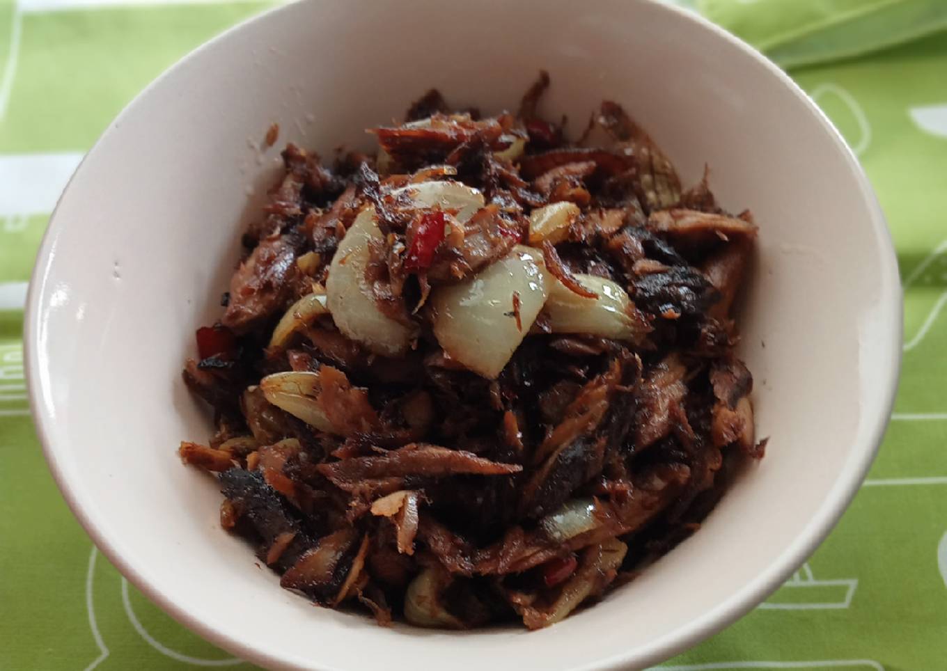 Resep Tongkol suir kecap Anti Gagal