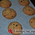 Μπισκότα φανταστικά: cookies με κομματάκια σοκολάτας