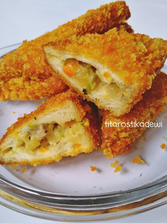 Foto resep Roti Goreng Isi Ragout Sayuran