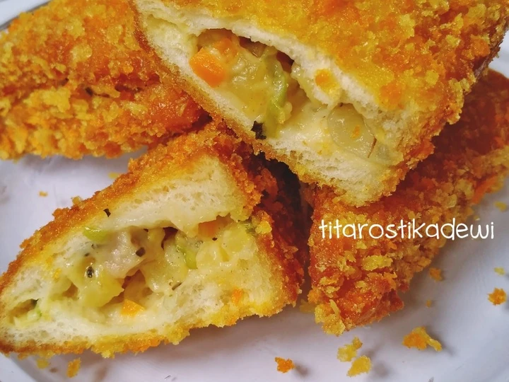 Cara Mudah Membuat Resep Roti Goreng Isi Ragout Sayuran yang Sempurna Anti Ribet, Sempurna