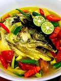 Sup Kepala Ikan Salmon
