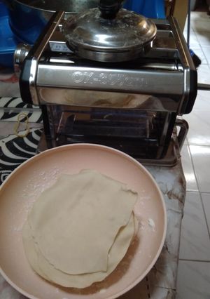 Foto resep Kulit dimsum ekonomis, tipis dan lentur