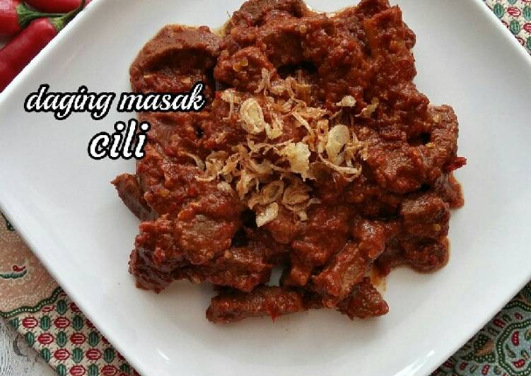 Daging Masak Cili #(Maraton Ramadhan)