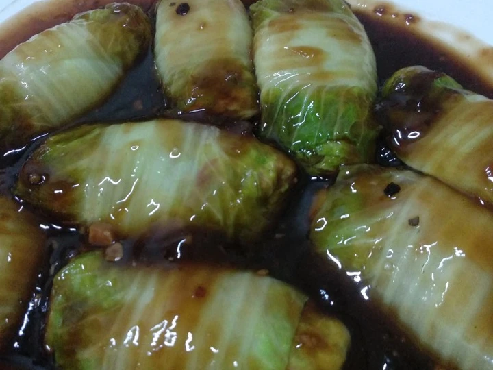 Cara Gampang Membuat Resep Sawi Gulung Isi Daging yang Lezat Anti Ribet, Sempurna