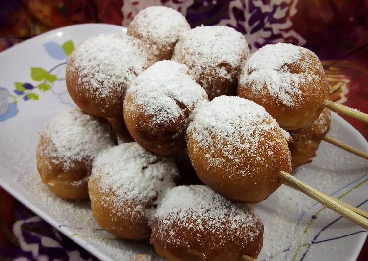 Sate Donat (tanpa telur)