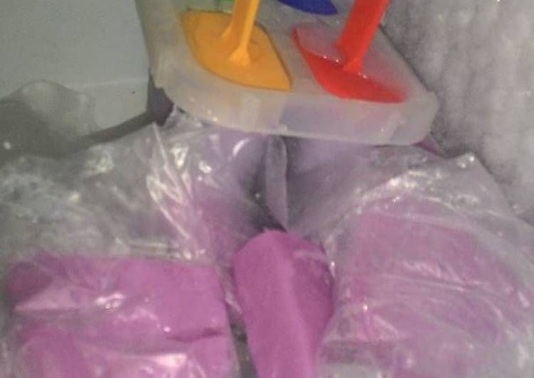 Cara Gampang Menyiapkan Es Gabus Taro🍦🍧, Enak