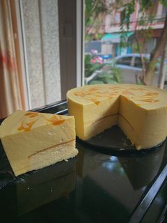 Hình của món Cheesecake xoài.