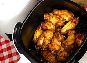 Foto principal de Alitas de pollo en freidora de aire Cecofry