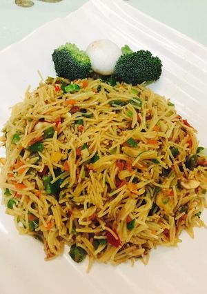 A picture of Veg vermicilli.