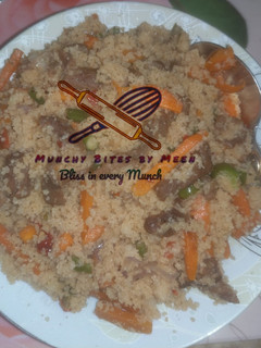 A picture of Stir Fried Couscous.