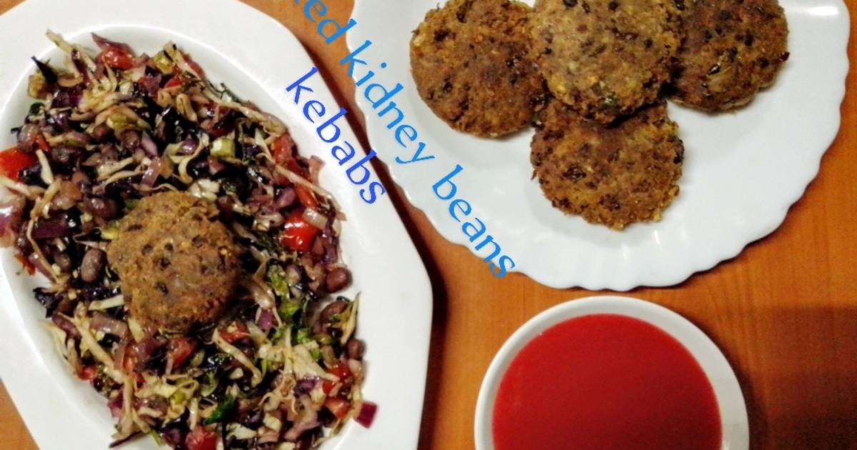 Red kidney beans kebabs 🌿🥭 Recipe by Gurpal kaur Ubhi Cookpad