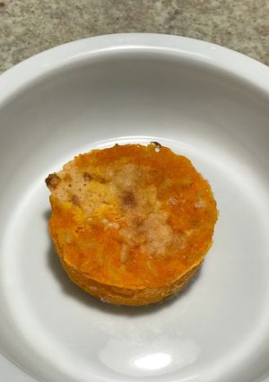 Una foto de Muffin de ARROZ INTEGRAL, CALABAZA y QUESO. Fácil y rápido!!!