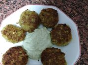 Una foto de falafel arabe