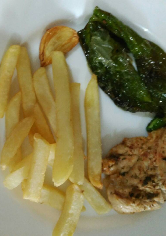 Una foto de Pollo en escabeche