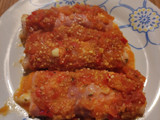 Canelones de calabacín saludables sin masa