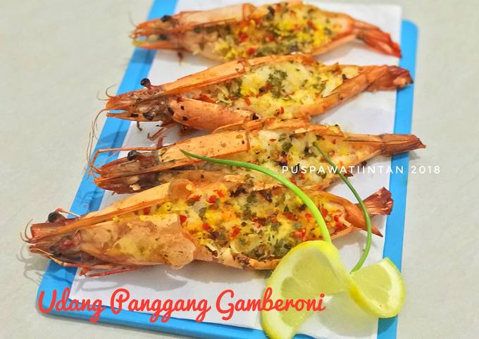 Resep Udang Panggang Gamberoni Oleh Intan Puspawati Cookpad