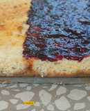 CheeseCake Fit con mermelada de Frutos del Bosque 0%