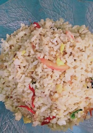 Foto resep Nasi goreng sederhana