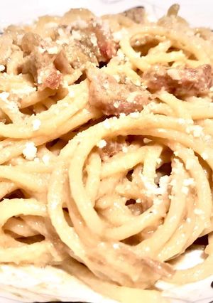 Foto di Spaghetti carciofi e guanciale