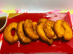 Una foto de Picarones !caseros