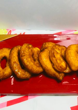 Una foto de Picarones !caseros